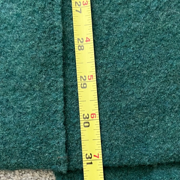 Eileen Fisher Boiled/Felted Wool Moto Asymmetrical Sweater/Jacket size 1X - Picture 8 of 12